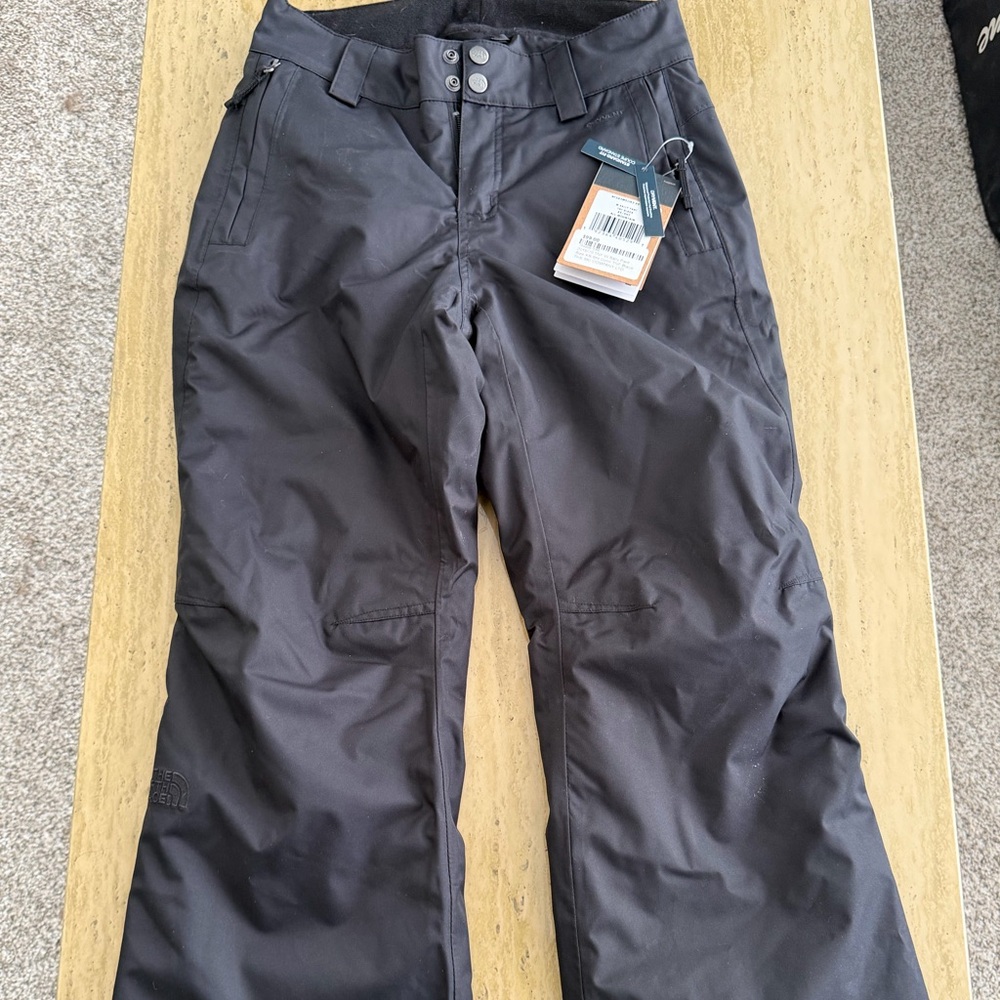 The North Face women’s Charcoal Snow Pants